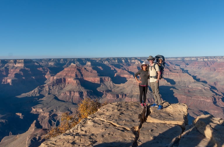 Grand Canyon lookout point