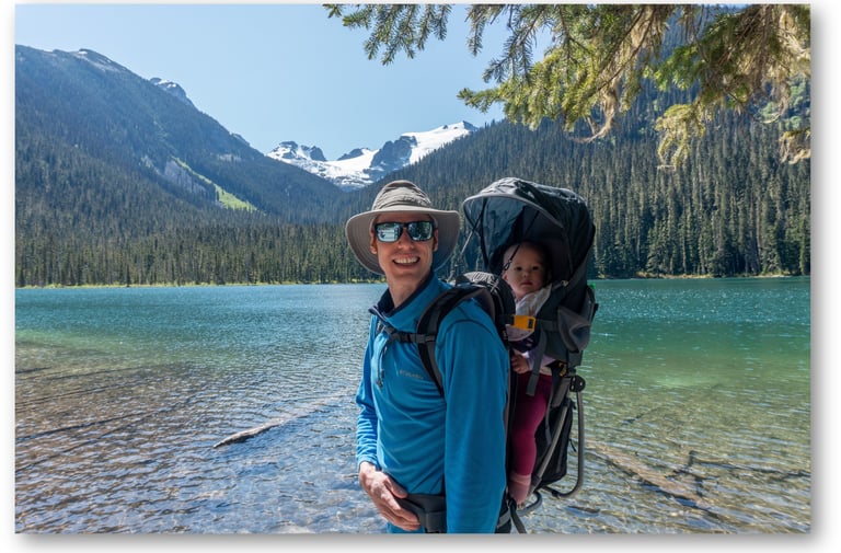 Joffre Lake first lake