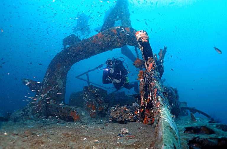 Padi wreck diver