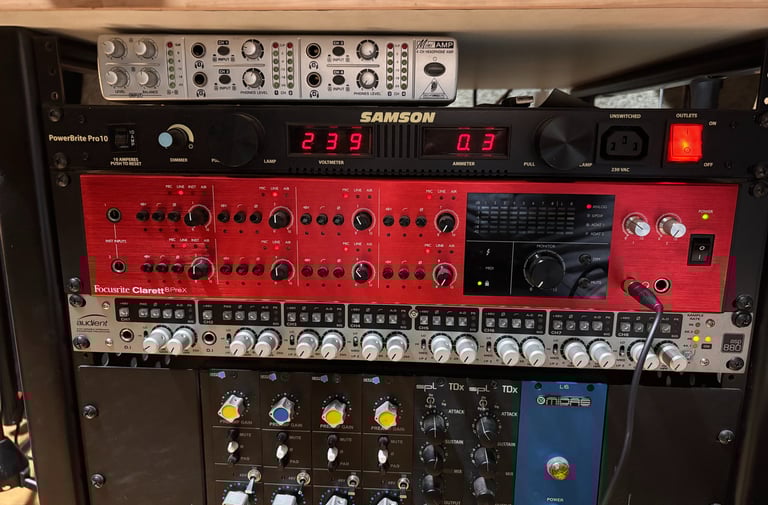 Sesión de grabacion de baterias online