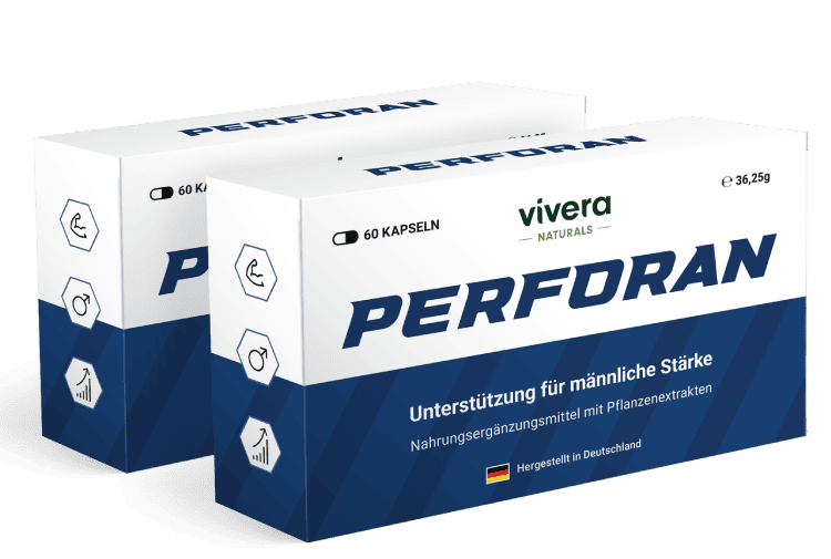 PERFORAN™ – Korkealaatuinen ravintolisä miehille, kehitetty Saksassa.
