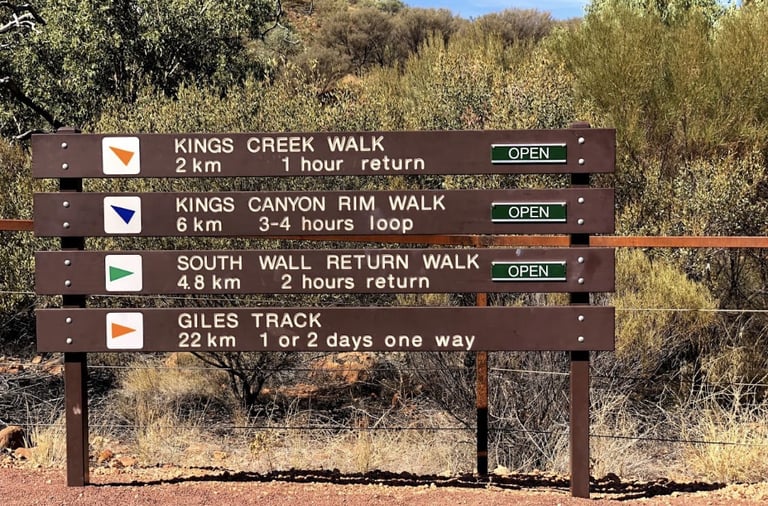 Caminatas en Kings Canyon