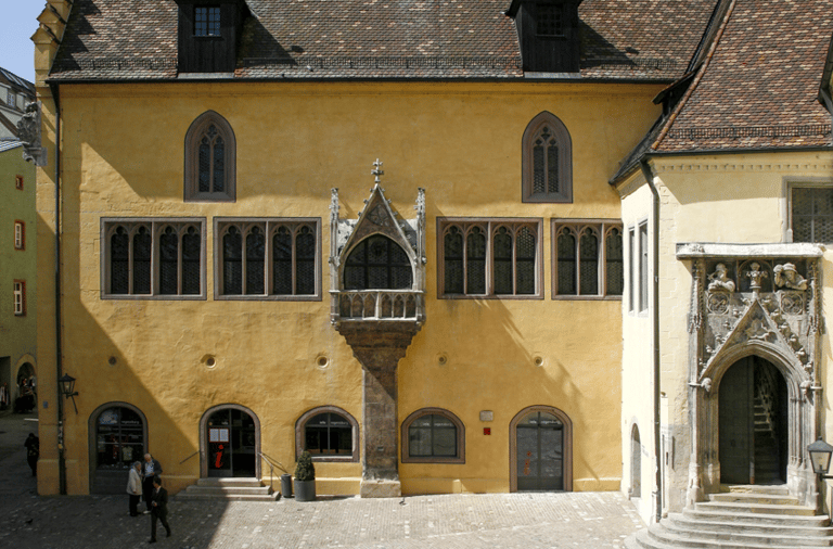 Altes Rathaus von Regensburg; Sitz des Immerwährenden Reistages.