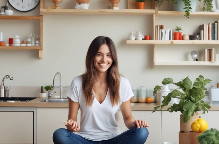 photo of white staircase