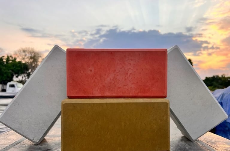 Paver colorido para Praças