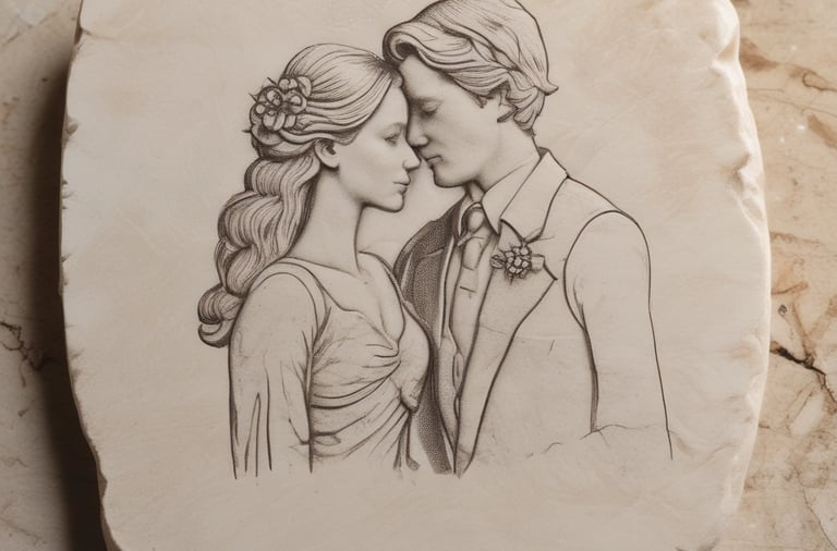 A collection of artisan jewelry displayed on a table with various pieces, including rings and necklaces, featuring colorful stones. Soft focus in the background highlights a vintage television and some decorative items, such as corks and glass containers. Warm lighting illuminates the scene, creating a cozy and inviting atmosphere.