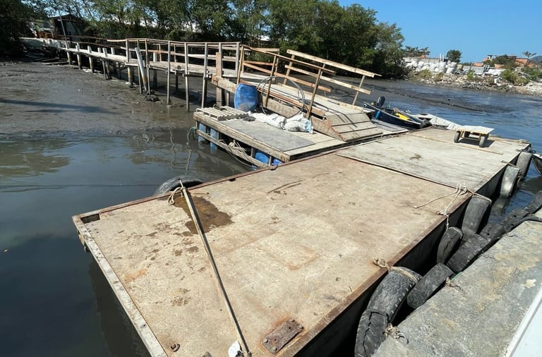 Píer de atracação