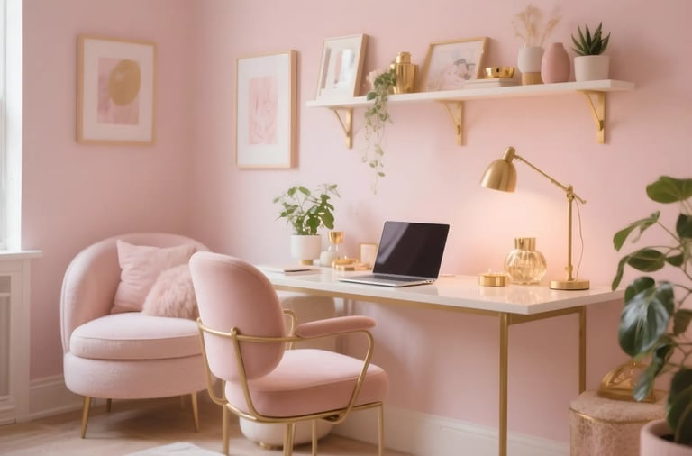 Feminine Chic Office