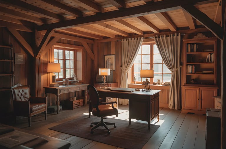 Rustic Home Office