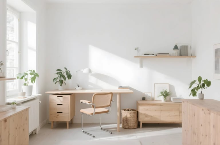 Scandinavian Workspace Design