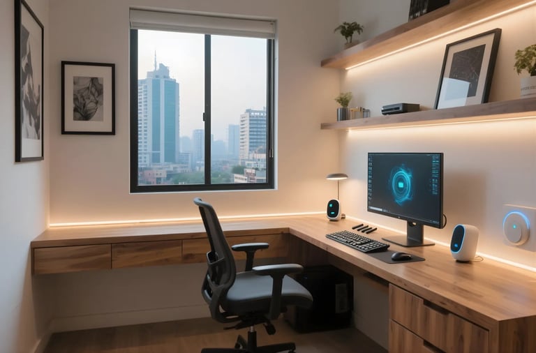 Smart Home Office Setup