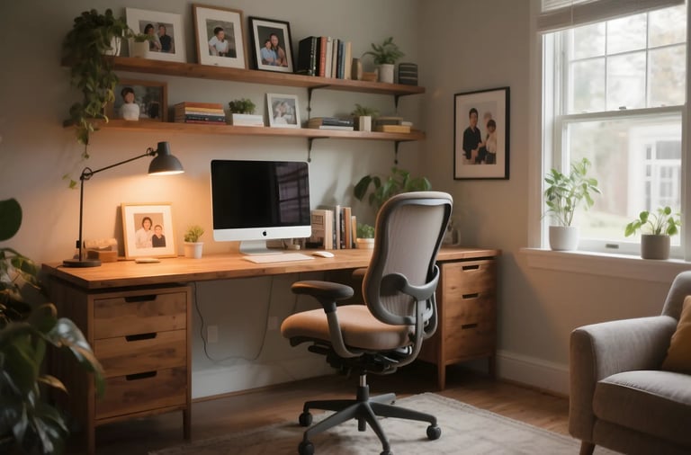 Work-from-Home Comfort Office