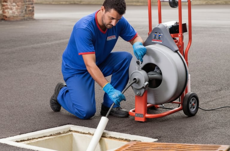 desentupimento de caixa