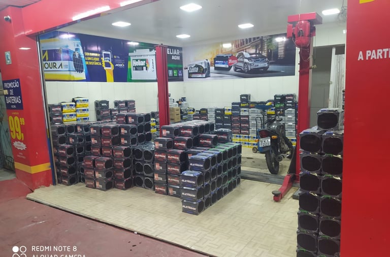 Loja de baterias em Barueri, Loja de baterias em Alphaville. Baterias para carros, motos, caminhão.