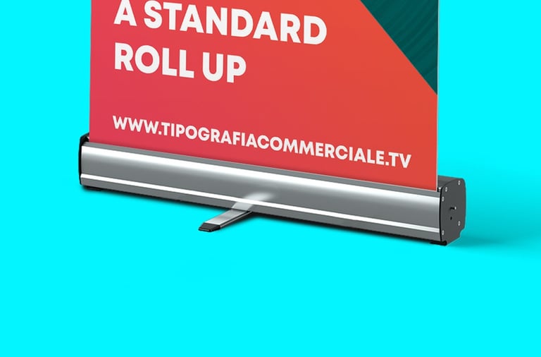 roll-up Tipografia Commerciale Treviso