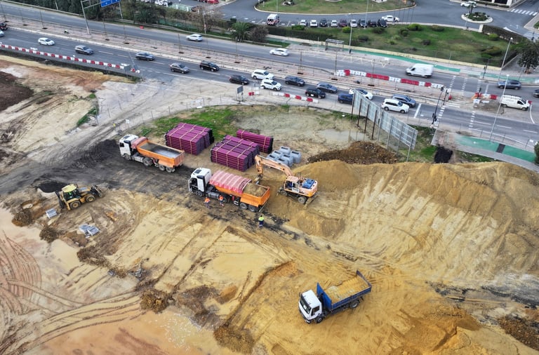 seguimiento de obra privada con drones