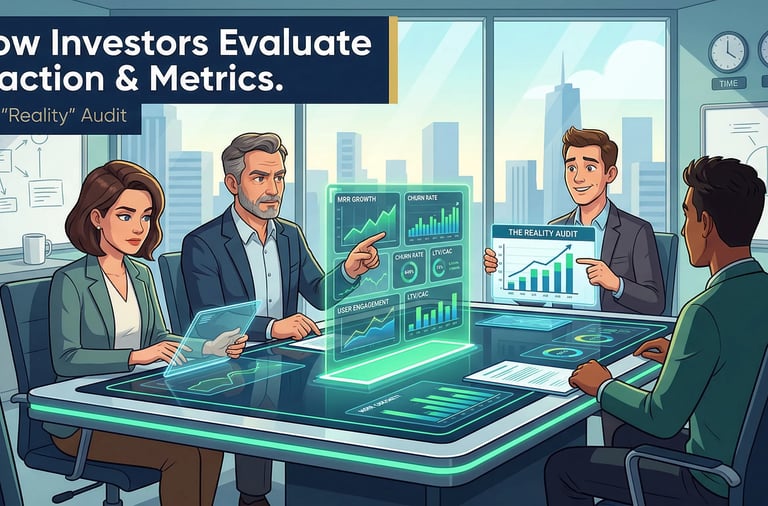 How Investors Evaluate Traction & Metrics: The "Reality" Audit