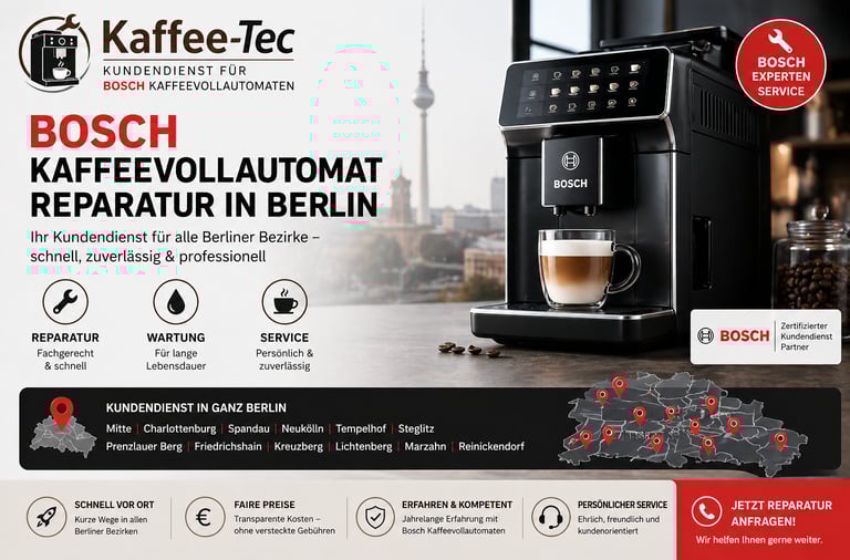 Bosch Reparaturservice Kaffeevollautomat