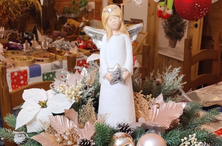 Engel Herzallerliebst Kranz Workshop