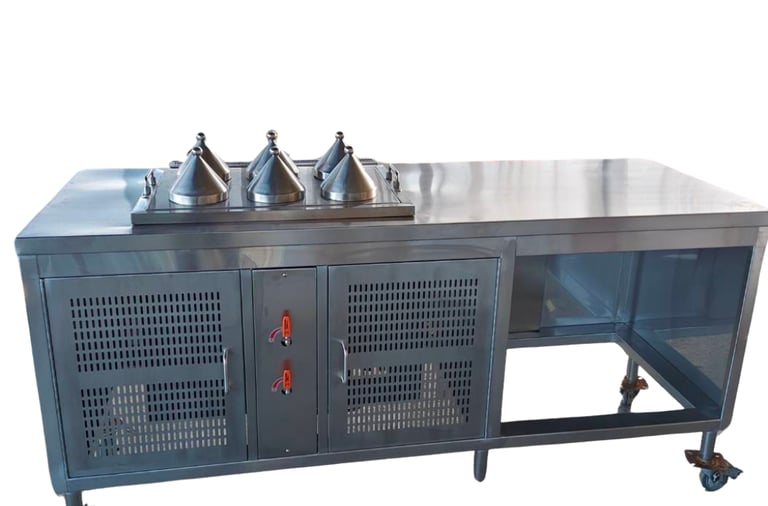 Ingredients Boiler 6 Holes เตาต้มสมุนไพร/ขนมหวาน สแตนเลส 304 Made to Order