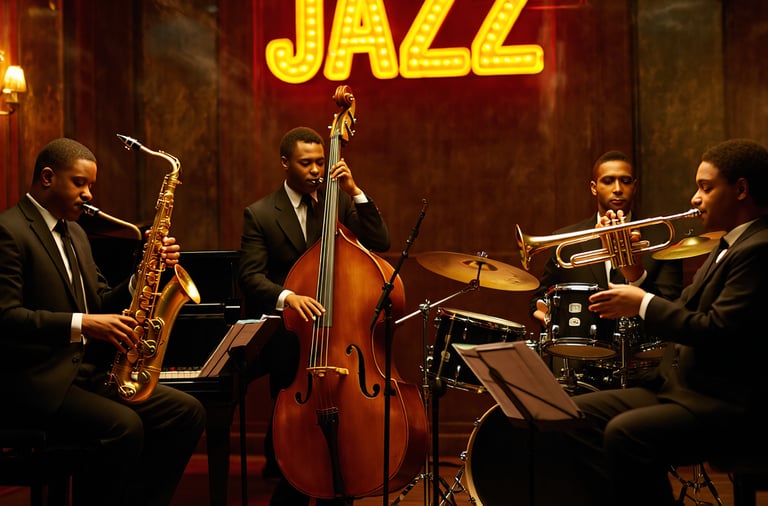 groupe jazz image joue