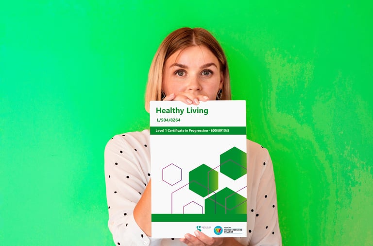 a worcestershire college workbook designed by city walls design