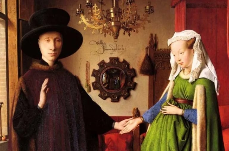 Retrato de Arnolfini (1434) por Jan van Eyck