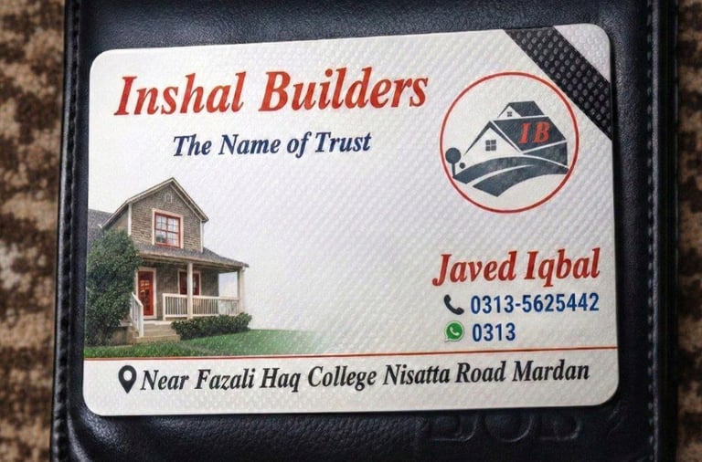 🏗️ Inshall Builders – Trusted Home Construction Experts in Mardan