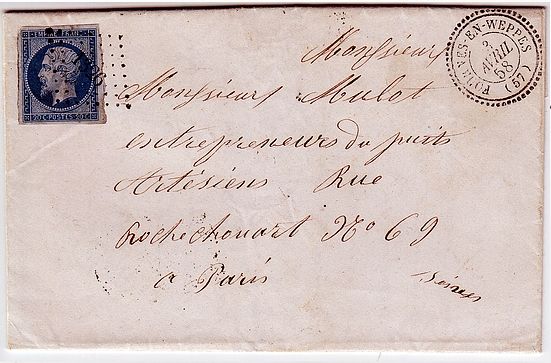 Losange Petits Chiffres 1326 et type 22.