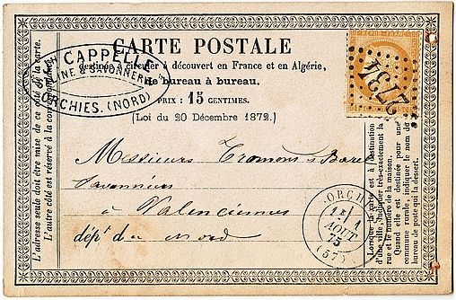 Losange Gros Chiffres 2734 et type 17.