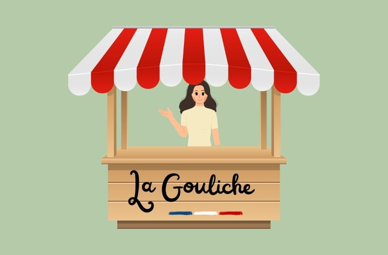 étal de marché La Gouliche