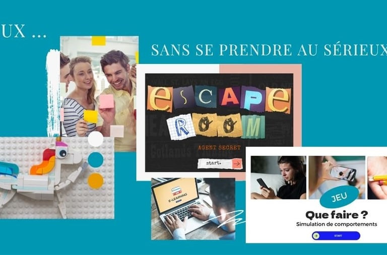 formations ludiques gamifiées escape game