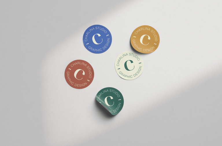 Identité visuelle et charte graphique Charlina Studio