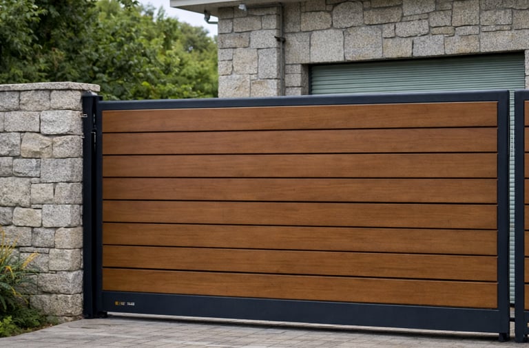 portón metálico en vigo