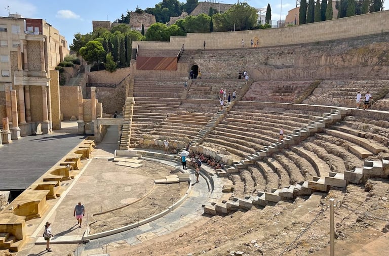 roman theatre cartagena españa