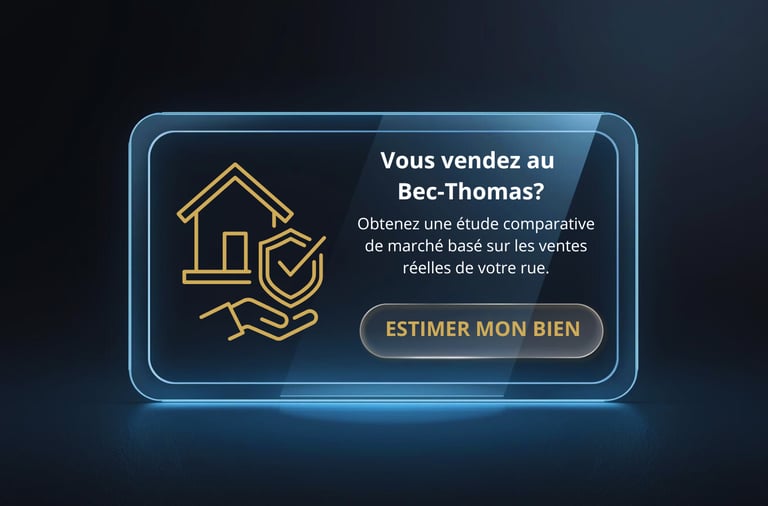 Vendre immobilier au bec Thomas