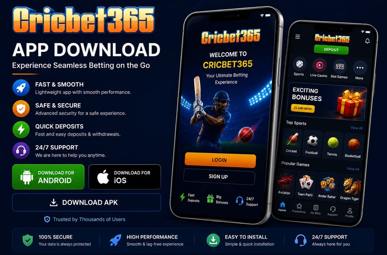 cricbet365 App Download
