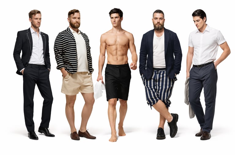 Analyse morphologie & style hommes