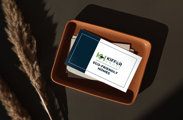 cartes de visite conçus par un designer pour architectes