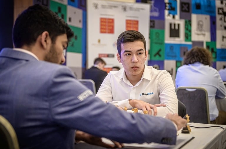 FIDE Chess Prague International Chess Festival 2024: Uzbekistan Chess GM Nordibek Abdusattorov 