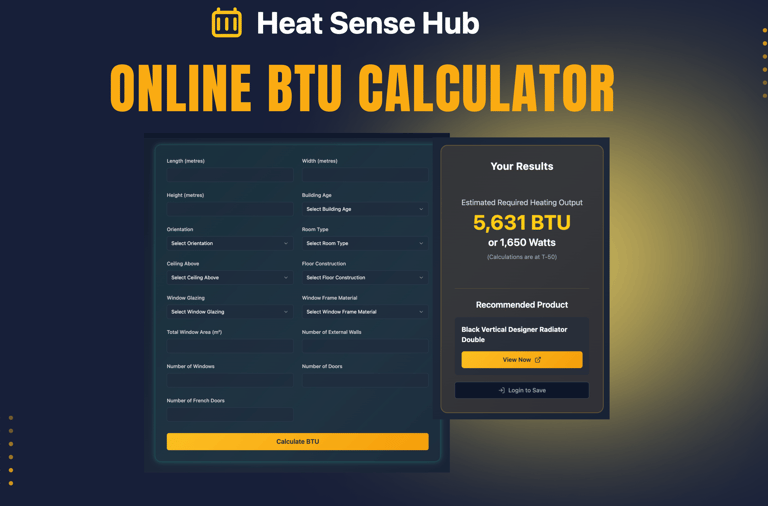 online btu calculator