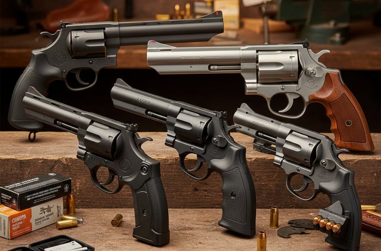 Ruger 9mm revolvers