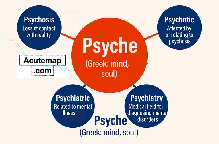 root word psyche, Word Power Made Easy