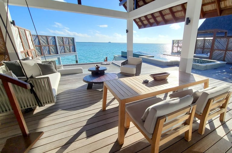 Four Seasons Landaa Giraavaru Maldives overwater villa