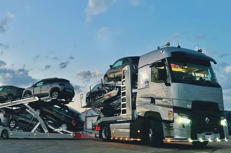 transport de voiture courtage automobile