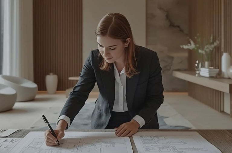 consultante spa réalisant, un zoning pour un projet wellness