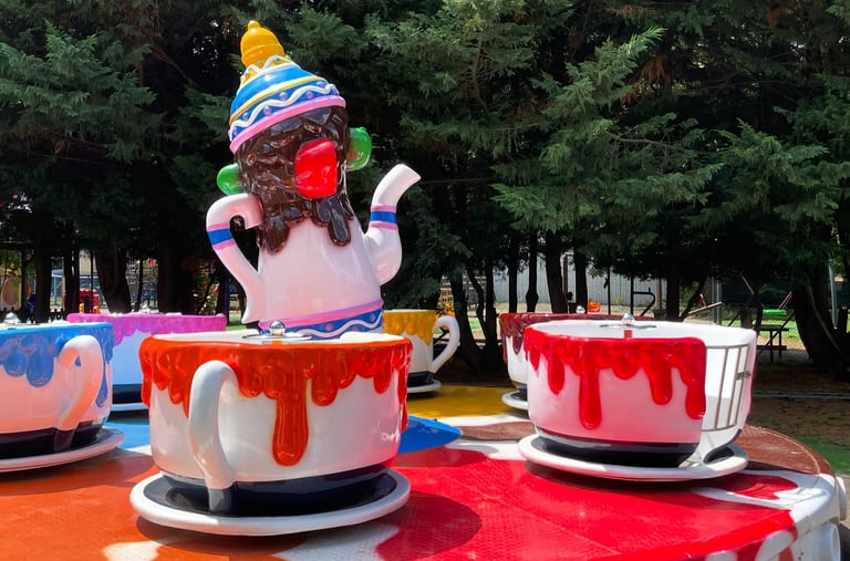 les tasses manège pour toute la famille attractions familiale