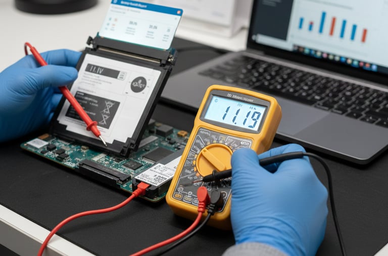 Revision de bateria Quito