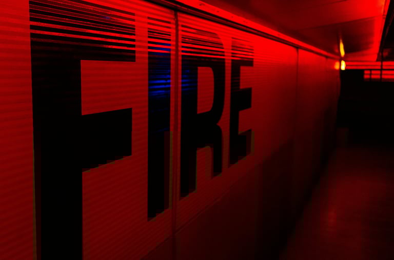 alarma de incendio