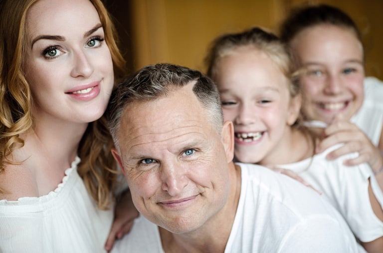 Fun Family Photo shoot on Samui Island during a family holiday in Thailand.